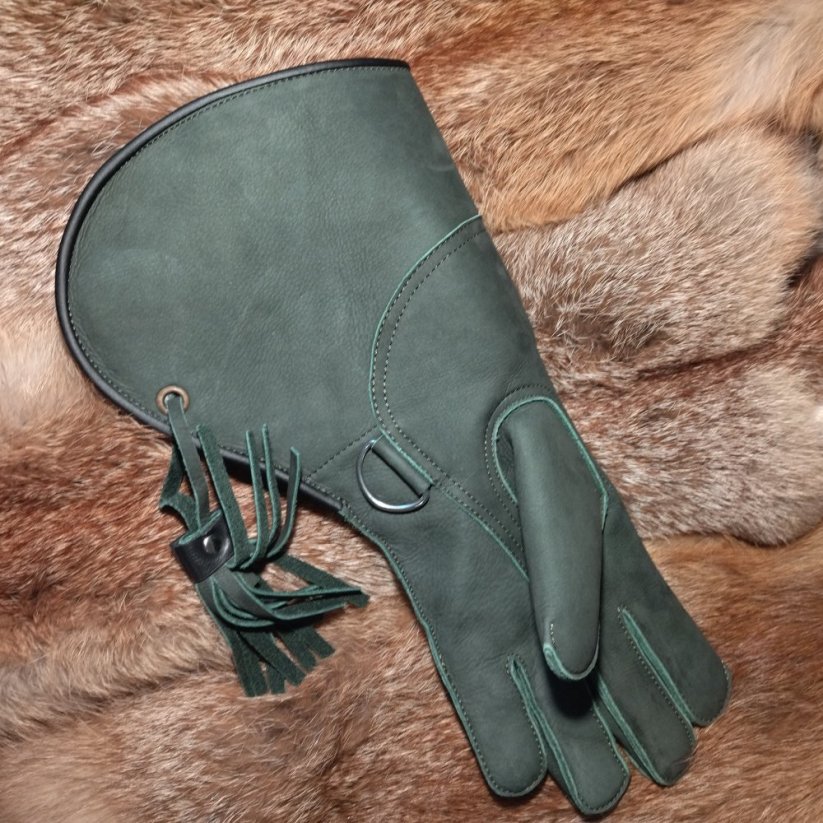 Sokoliarska rukavica RU5-zimná-zateplená - Velikost: M
