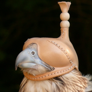 Falkenhaube-jaglich-ohne Schnurriemchen–KYRGYZSTAN - Grosse: 7,5